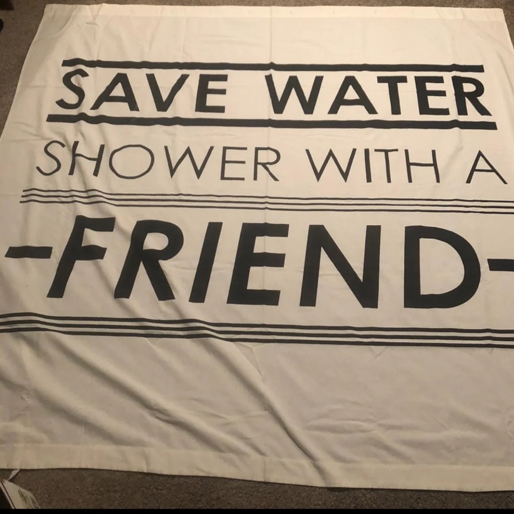Urban outfitters shower curtain